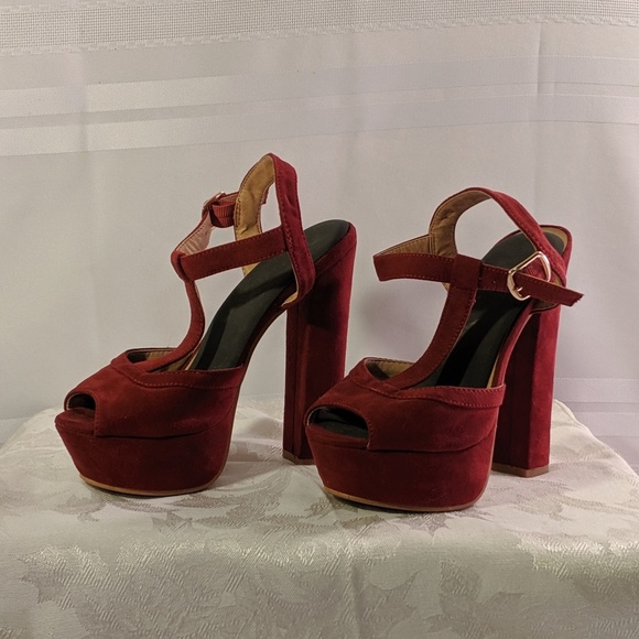 Cathy jean platforms size 5 - Picture 2 of 5